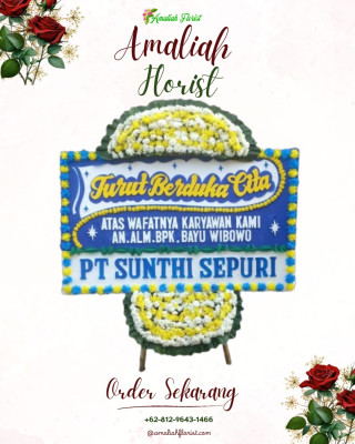Papan Bunga Duka di Jagamukti